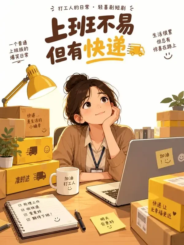 红果短剧《加班到凌晨的奇迹》封面 - 打工人题材短剧